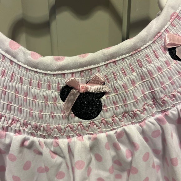 Toddler Girl Minnie Mouse Dress - Picture 4 of 9